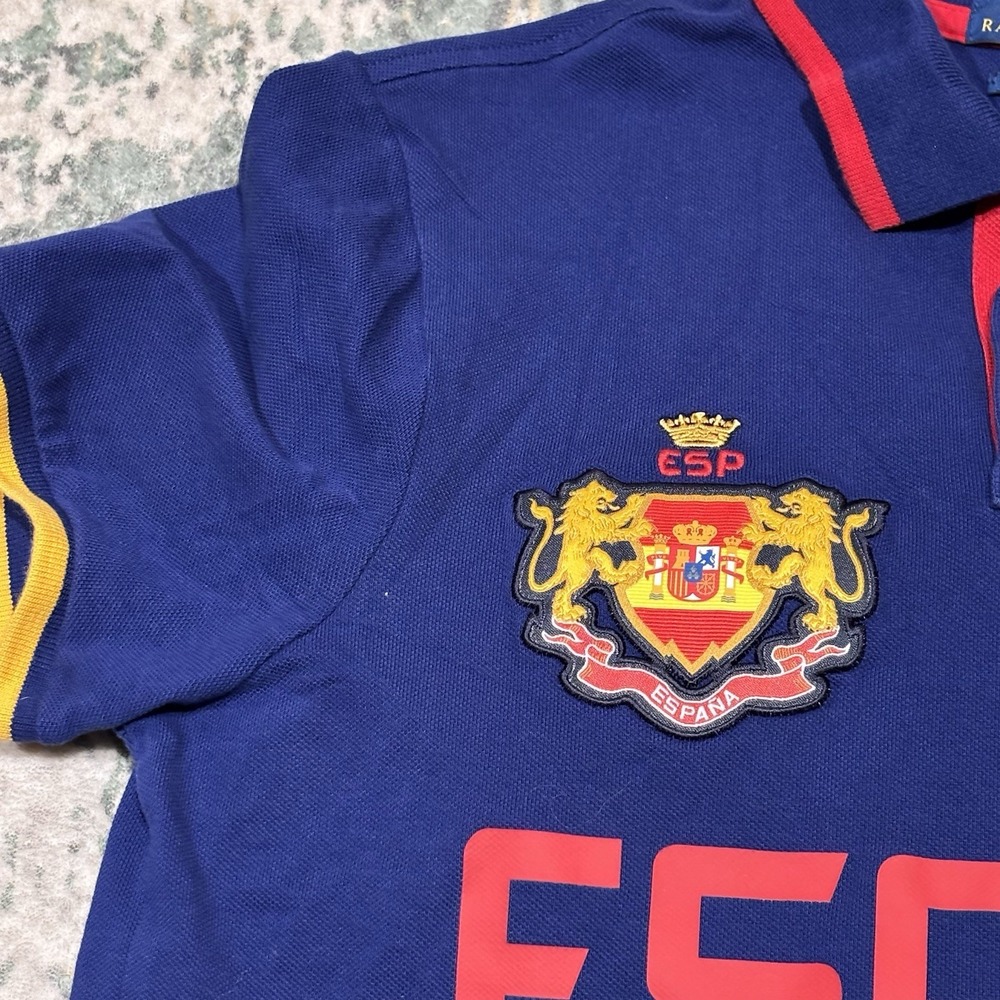 Rare Polo Ralph Lauren España (Spain) Matching Two-Piece Set Slim Fit Medium - Picture 7 of 8
